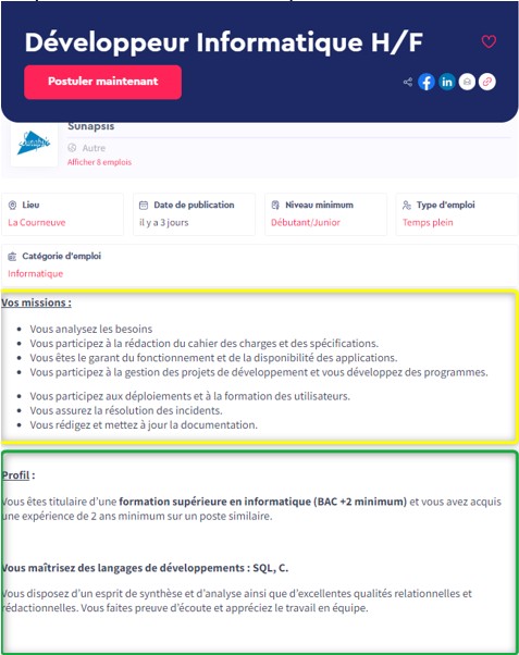 Image du parcours professionnel