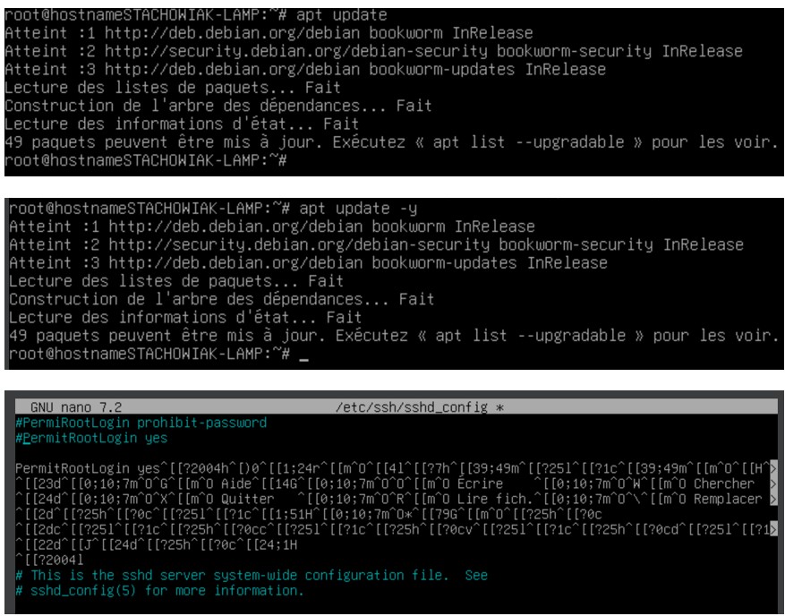 Image du serveur LAMP