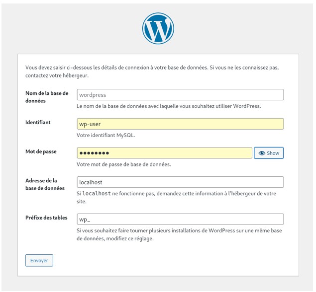 Image du serveur LAMP