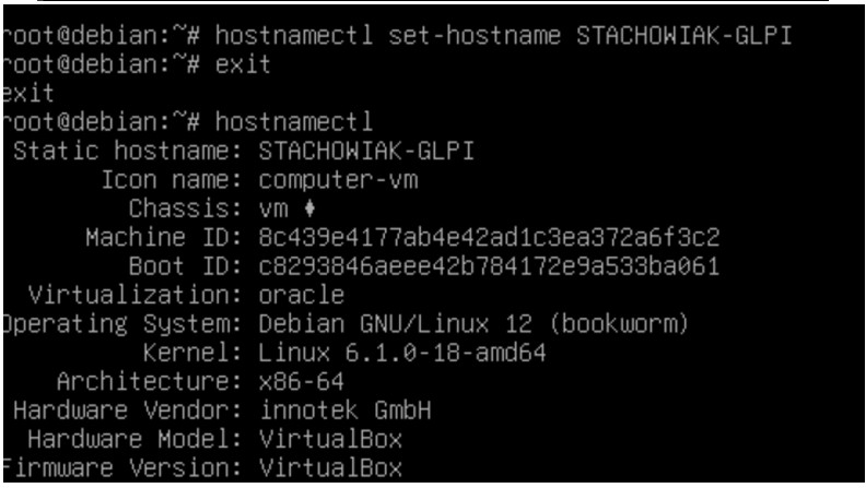 Image du projet GLPI